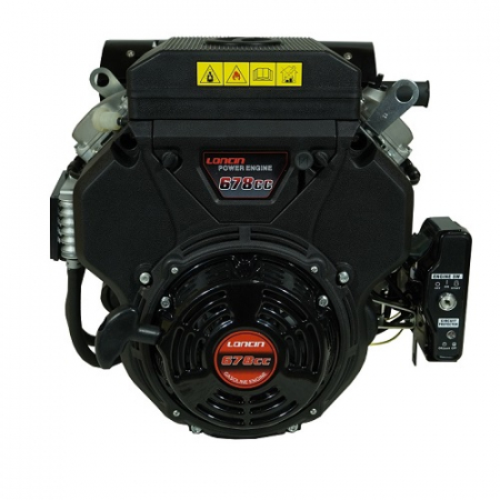 Двигатель Loncin LC2V78FD-2 (A type) D25.4 20А Ручной\электрозапуск