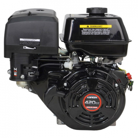 Двигатель Loncin G420FD (V(L) тип) (длинный конус, эл. ст.)