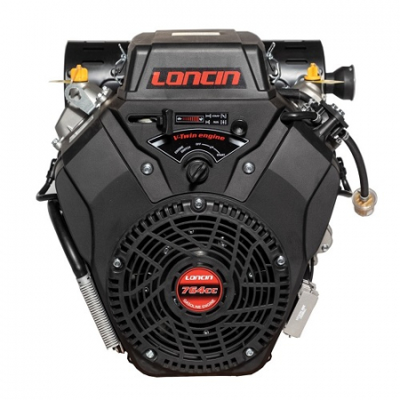Двигатель Loncin LC2V80FD V-образн,764см3, D28,575 мм,20А руч и электр.запуск